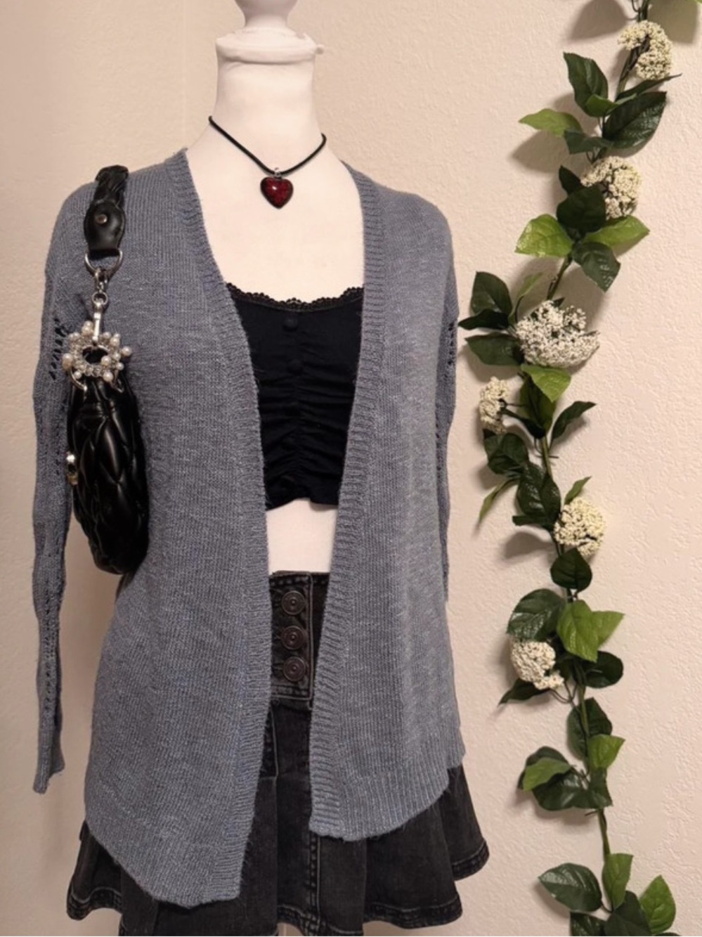 Y2K Knitted Cardigan